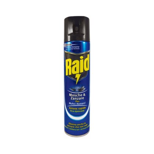 Raid Insekticid proti muham in komarjem Raid (400 ml, v spreju, za notranjo in zunanjo uporabo, parfumiran) Cene
