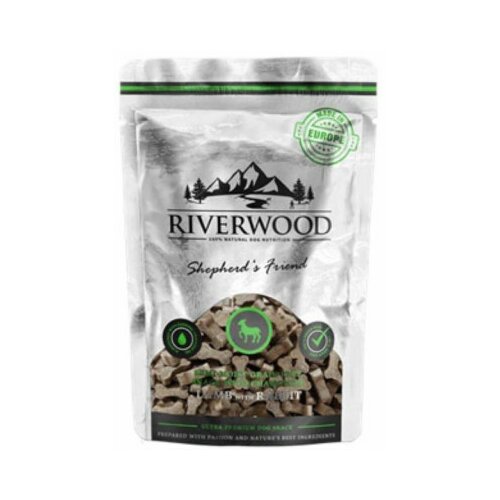 RIVERWOOD shepherds friend – jagnjetina i zecetina poslastica za pse 200g Cene