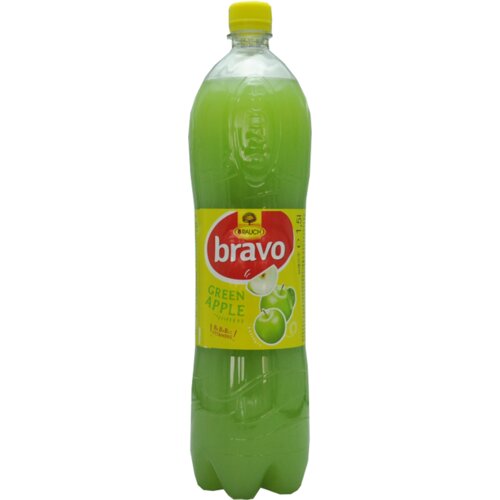 Rauch Negazirani sok Bravo, Zelena jabuka, 1,5l Slike
