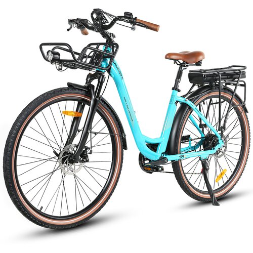 Samebike RS-A07 mestno električno kolo za prosti čas, 500 W 36 V 13 Ah, cijan, (21960340) Cene