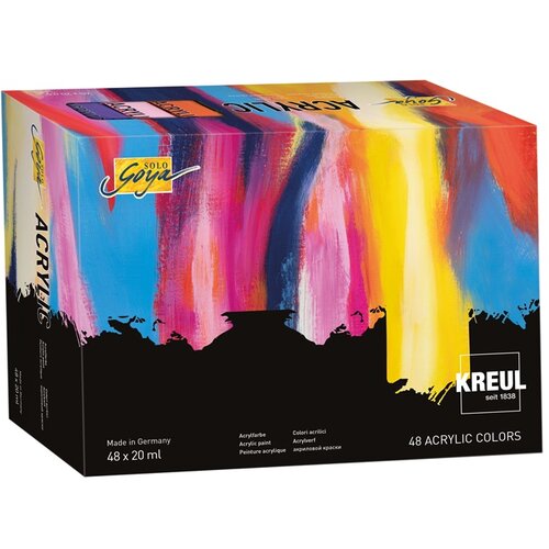 Kreul Set akrilnih boja Solo Goya KREUL 48 x 20 ml (Solo Goya akrilne boje) Slike
