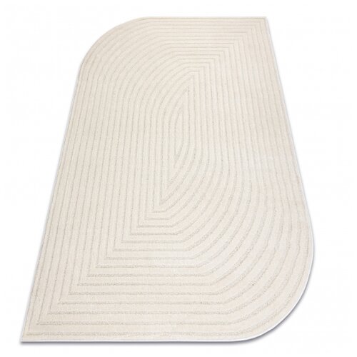 RugsX DUNE 8051 SHAPE preproga kremna &ndash; Geometrijska, linije, struktura, nepravilna oblika 133x190 cm, (5000231832) Cene