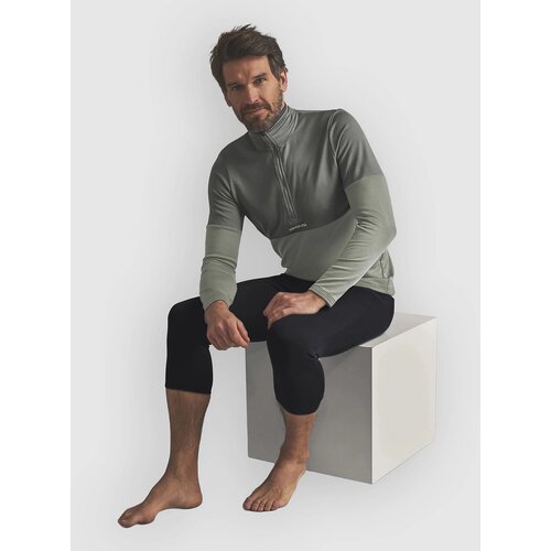 Ortovox Light Zip Neck Fleece Jacket green sage Slike