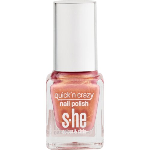 S-he colour&amp;amp;style quick&amp;acute;n crazy lak za nokte 323/821 1 kom Slike