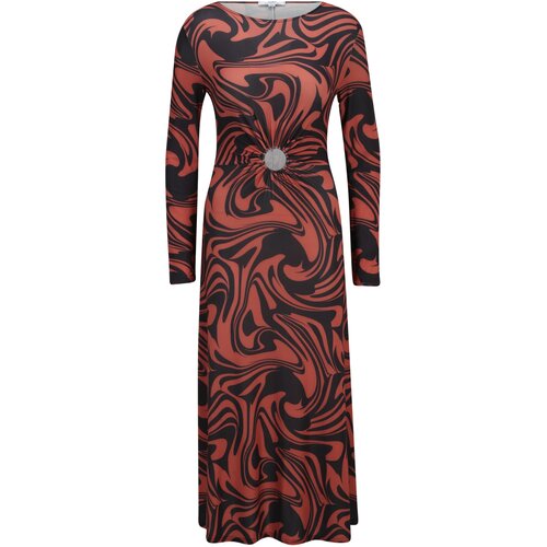 Dorothy Perkins Tall Obleka rjasto rjava / črna Slike