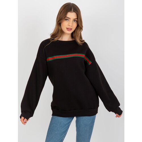 Ex moda Sweatshirt-EM-BL-760.01-black Slike