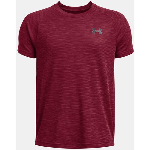 Under Armour UA Tech Textured SS-RED T-shirt - Boys Cene