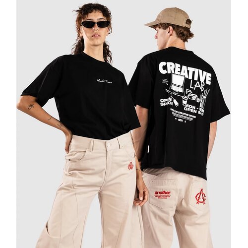 Another Cotton Lab Creative Lab T-shirt black Cene