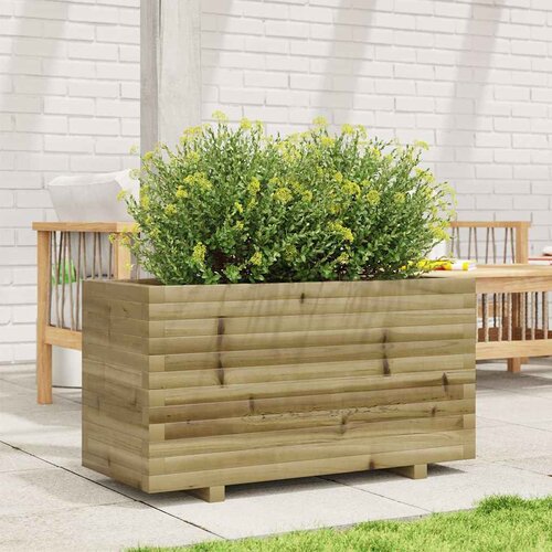 Vrtna sadilica 90x40x49,5 cm od impregnirane borovine Slike