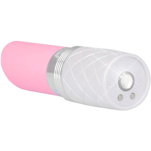 Pillow Talk lusty - vibrator z jezičkom za polnjenje (roza) Slike