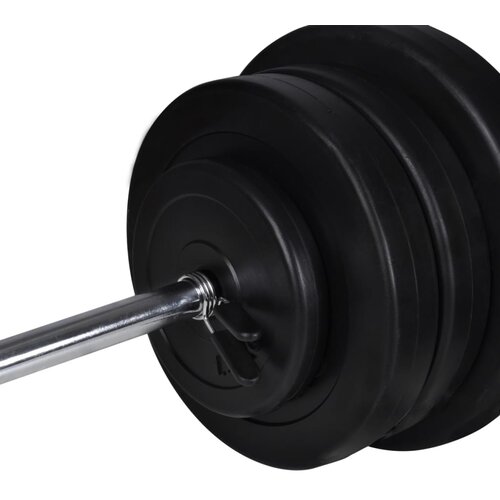  Klupa za vježbanje sa stalkom za utege i setom utega 60,5 kg Slike