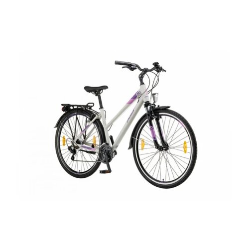  bicikl polar athena city silver-purple l Slike