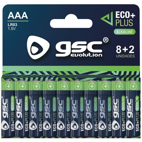 GSC ECOPLUS ALKALNA Baterija LR03 (AAA) 10 PAK Cene