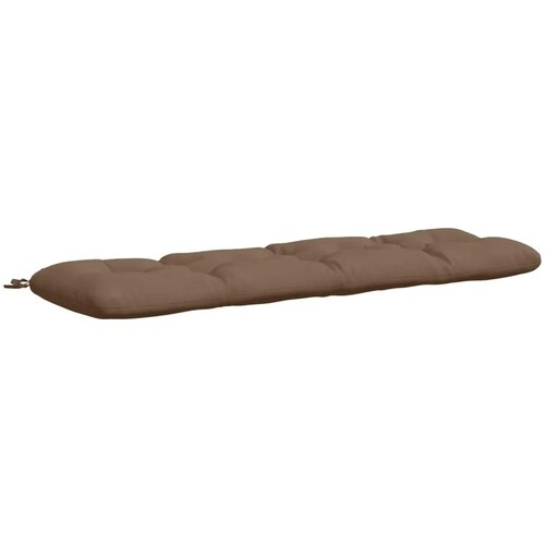  Jastučić za klupu VIANEN 100% poliester Sivosmeđa - Sivosmeđa 150 x 40 x 12 cm Slike