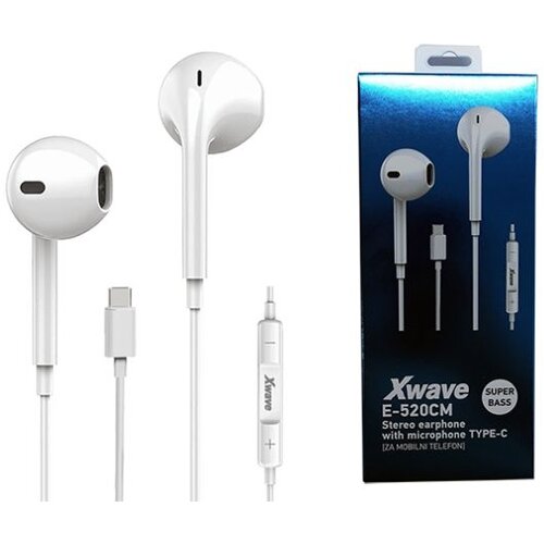 X Wave E-520CM white slu&amp;scaron;alice Slike