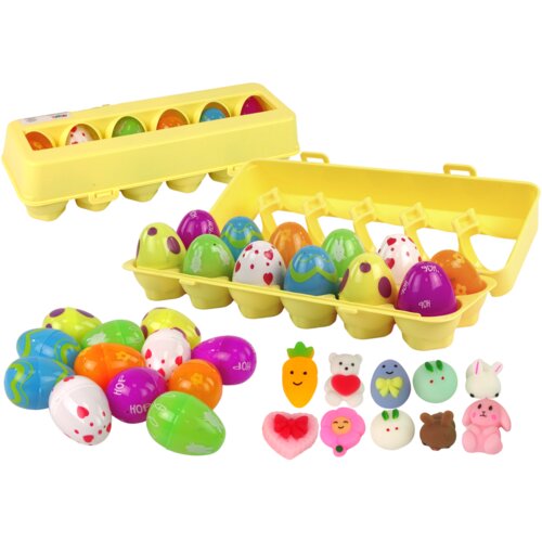 Squishy Easter Eggs Set 12 Pieces Slike