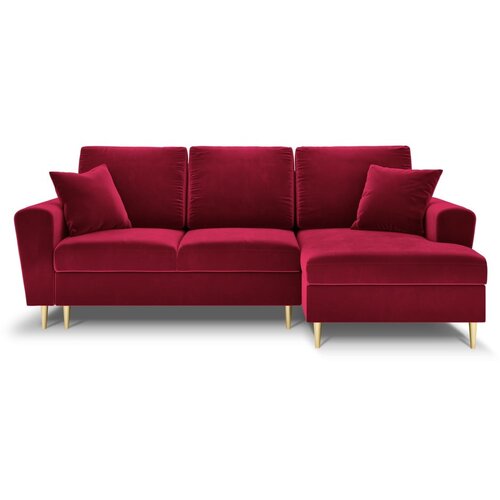 Cosmopolitan Design Crvena bar&amp;scaron;unasti sklopiva/s prostorom za odlaganje kutna garnitura (s desnim kutom/s ležaljkom) Kyoto &amp;ndash; Slike