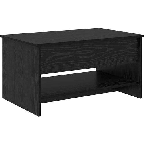 VidaXL Stolić za kavu Crni hrast 80 x 50.5 x 41.5 cm Konstruirano drvo Slike