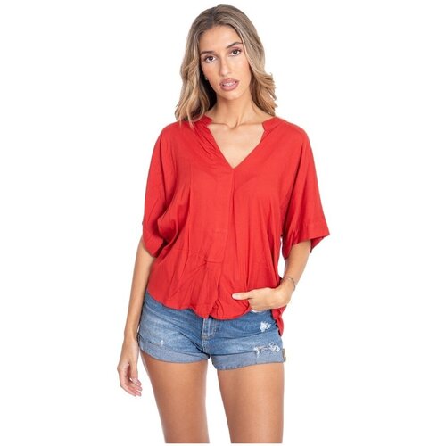 Isla Bonita By Sigris Topi & Bluze Bluza Rdeča Cene