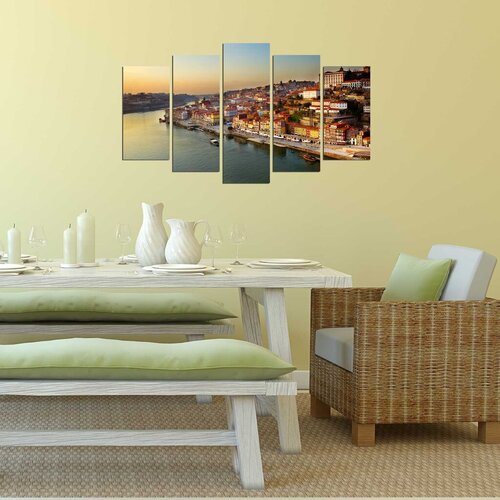 Wallity Set Slika 5MX-36, 5 Delova Cene