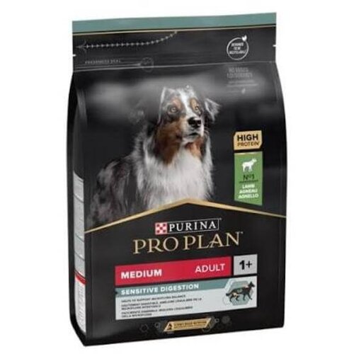 Purina pro plan small &amp;amp; mini adult sensitive digestion suva hrana za pse sa osetljivim stomakom jagnjetina 3kg Slike