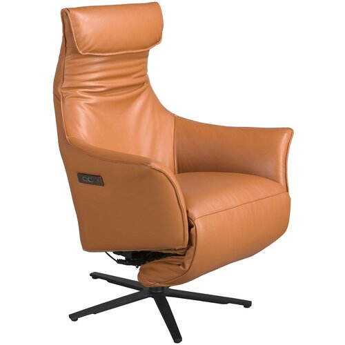 Angel Cerd&amp;aacute; Rjav usnjen vrtljiv fotelj, (5000008519) Slike