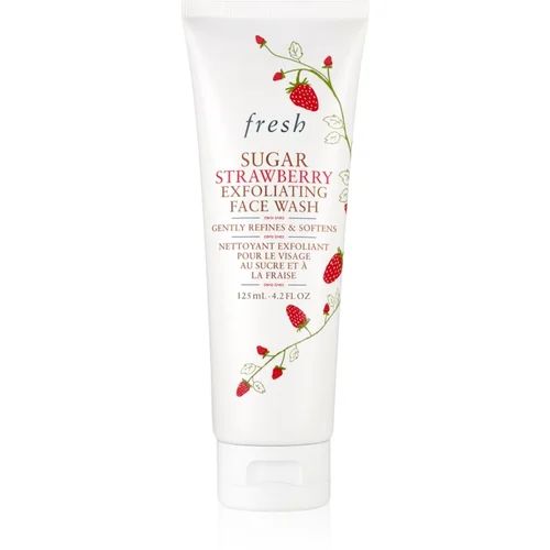 Fresh Sugar Strawberry Face Wash eksfolijacijski gel za čišćenje 125 ml