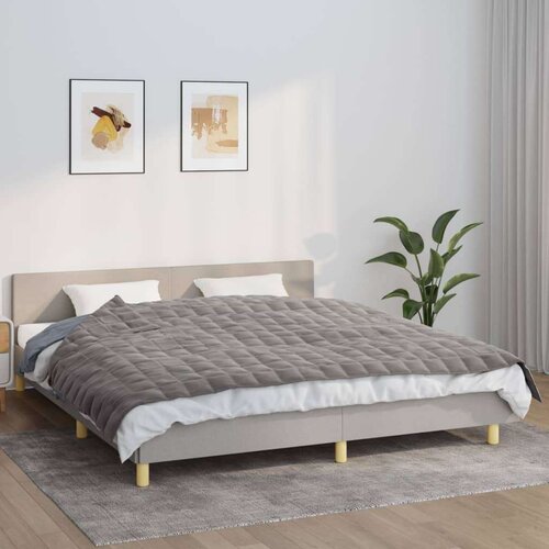  Te&amp;scaron;ka deka siva 155x220 cm 7 kg od tkanine Slike