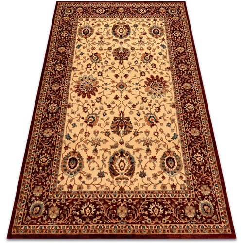 RugsX Preproge Preproga volna KASHQAI 4303 106 Cvetje, okvir 200x300 cm Bež Cene