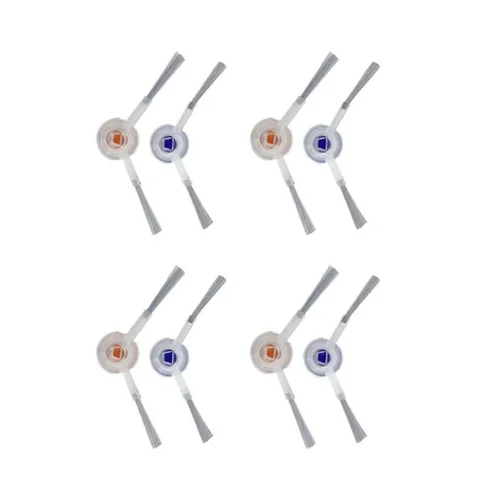 INORCO 8 kosov združljivih nadomestnih dodatkov za robotski sesalnik J4 Lite, vrtljiva stranska krtača, zamenjava, (21841915)