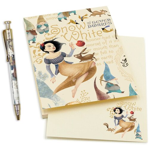 Kartos A6 notes s olovkom 50 stranica Snow White &amp;ndash; Slike