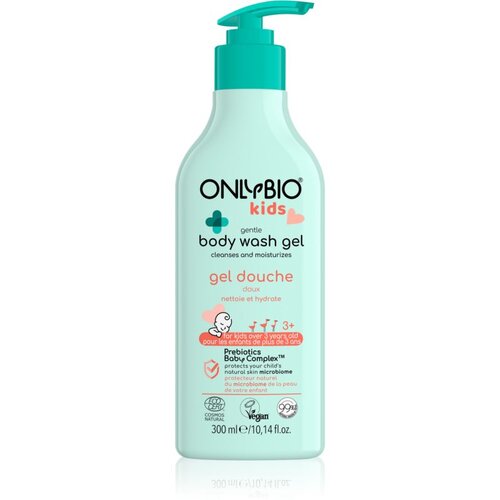 OnlyBio Kids Gentle nježni gel za kupanje za osjetljivu kožu od 3 godine 300 ml Cijene