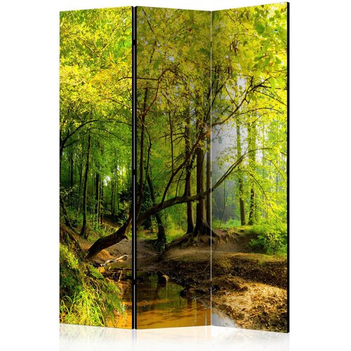 Artgeist PARAVAN 135/172/3 cm zelena, svetlo rjava Cene