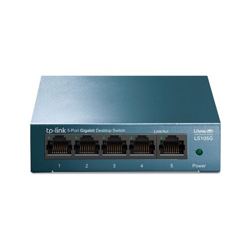 Tp-link LiteWave LS105G 5-port gigabit RJ45 mrežno stikalo switch Cene
