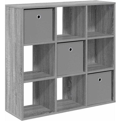  Kreveta s ladicama Siva Sonoma 88,5 x 29 x 84,5 cm Slike