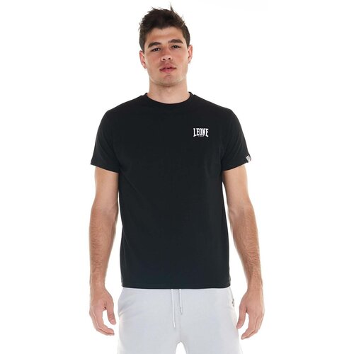 Leone 1947 Majice s kratkimi rokavi Man T-Shirt Short Sleeves Small Logo Črna Cene