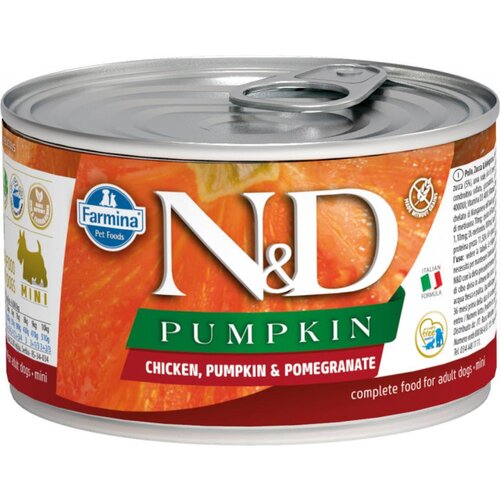 Farmina n&d can dog pm mini chicken&pumpkin&pomegranate 140g Cene