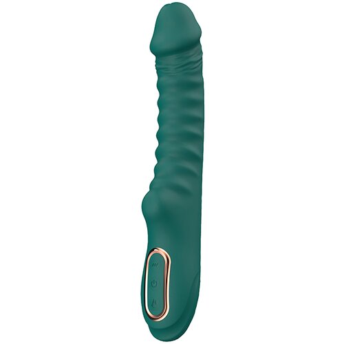 Rebrasti silikonski vibrator Enyalius Green Cene