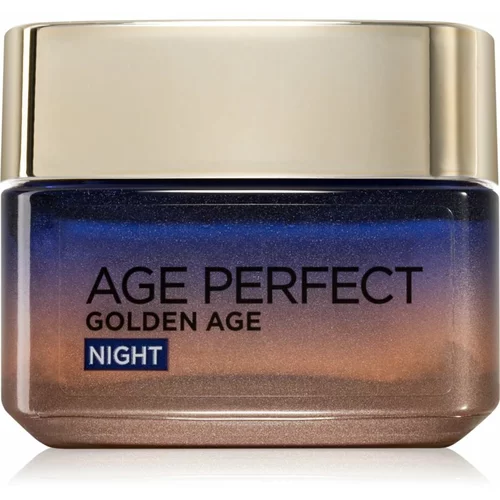 L´Oréal Paris Age Perfect Golden Age noćna krema protiv bora za zrelu kožu lica 60+ 50 ml