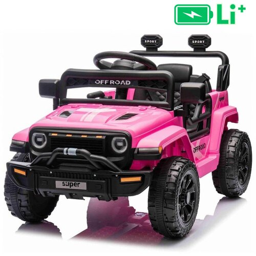 Beneo 11V auta na akumulator OFFROAD ružičasti, li-ion baterija Cene