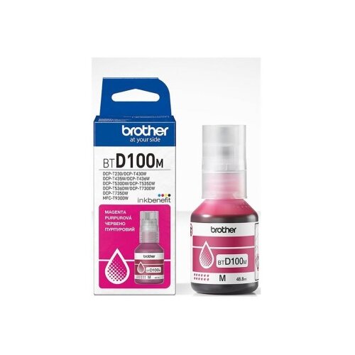 Brother Kartu&amp;scaron;a D100M, magenta, 5.000 strani DCP-Tx30, DCP-Tx35, DCP-Tx36 MFC-T930DW Slike