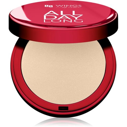 AA Wings of Color All Day Long Pressed Setting Powder kompaktni puder s mat efektom nijansa 02 Natural Medium 9 g Cijene