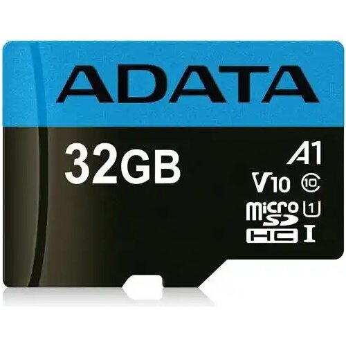 Adata Micro SD Card 32GB AData + SD adapter AUSDH32GUICL10A1-RA1/ class 10 Cene