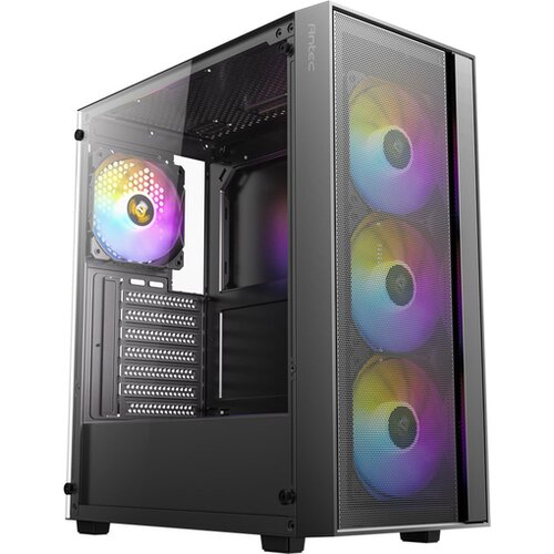 Antec ax65 argb midi-t atx okno gaming črno ohišje Cene