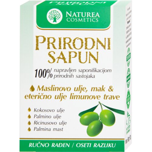  naturea cosmetics maslinovo ulje prirodni sapun 80g Slike