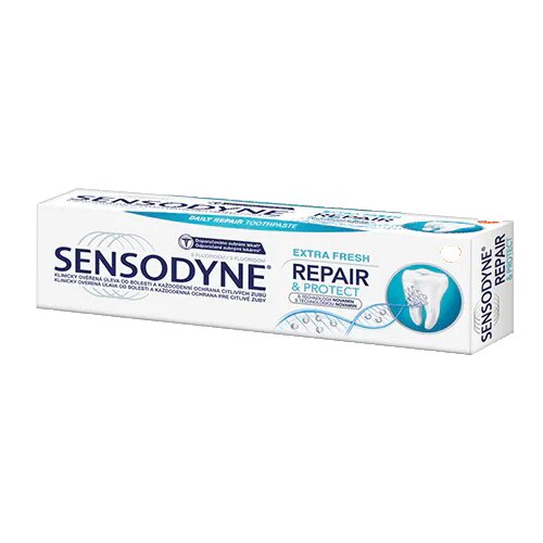 Sensodyne Repair & Protect Extra Fresh zobna pasta za zaščito zob in dlesni 75 ml Cene