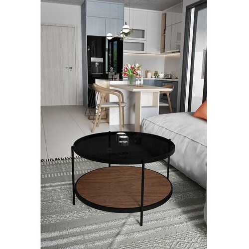 Woody Fashion bella - fume, walnut fumewalnut coffee table Cene