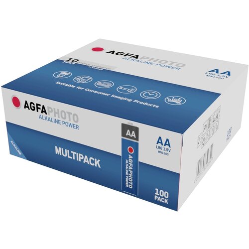 Agfaphoto Power LR6 mignon (aa)-baterija alkalno-manganov 1.5 V 100 kos, (20431089) Cene
