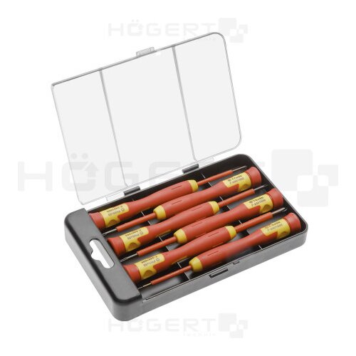 Hogert 6-delni set preciznih odvijača VDE ( HT1S986 ) Slike