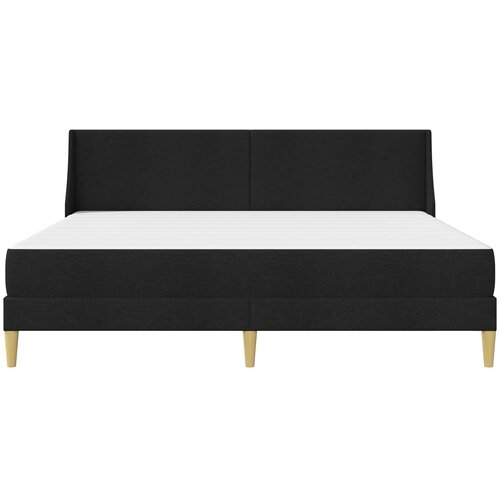  Okvir kreveta s madracem Crna 180 x 200 cm Poliester Slike